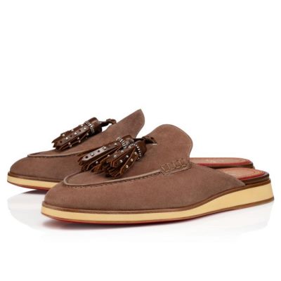 Alpargatas Roc X Tass Christian Louboutin Hombre - Marrom - 1210336BK65